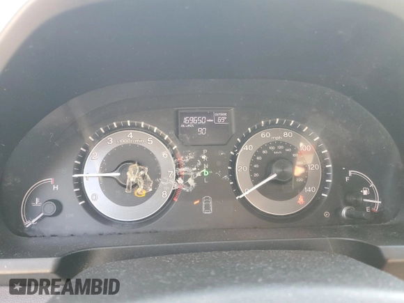 2015 Honda Odyssey EX-L with VIN 5FNRL5H66FB102871, listed as a Copart auction lot 49320715 with 169,650 mi miles and Salvage Title. Bid and sale history available at DreamBid. Image 9.