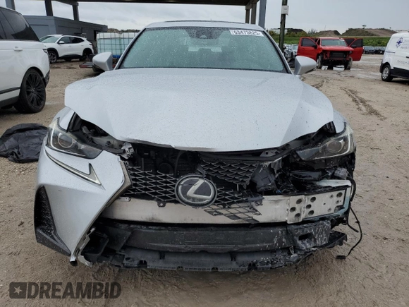 2018 Lexus IS 300 with VIN JTHBA1D27J5063607, listed as a Copart auction lot 63473825 with 124,193 mi miles and Salvage title. Bid and sale history available at DreamBid. Image 5.