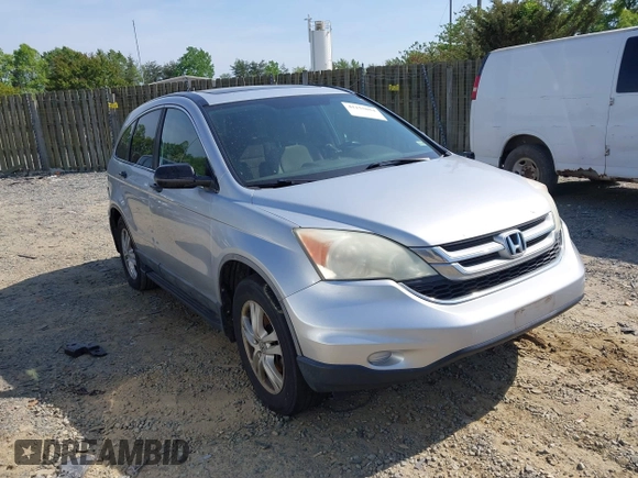 2010 Honda CR-V EX with VIN 5J6RE3H56AL005787, listed as a IAAI auction lot 42155054 with 260,475 mi miles and . Bid and sale history available at carsss.com. Image 1.