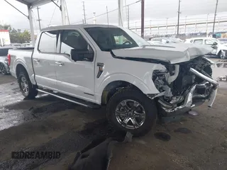 2022 Ford F-150 XL with VIN 1FTFW1ED7NFB06461, listed as a IAAI auction lot 41778600 with 41,040 mi miles. Bid and sale history available at carsss.com. Image 1.