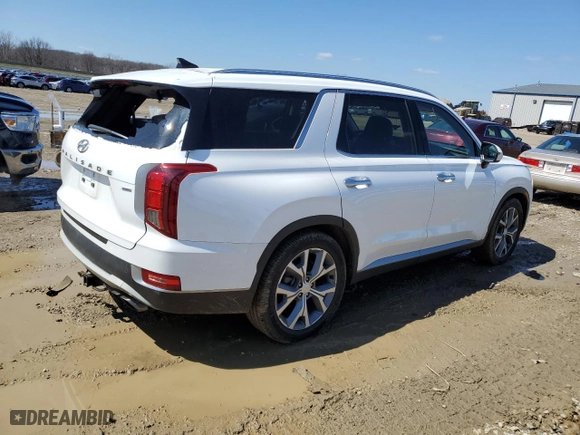 2021 Hyundai Palisade SEL with VIN KM8R4DHE5MU195462, listed as a Copart auction lot 52425445 with 66,979 mi miles and Clean Title. Bid and sale history available at carsss.com. Image 3.