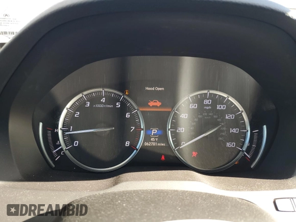 2018 Acura MDX with VIN 5J8YD4H3XJL017600, listed as a Copart auction lot 48470545 with 62,701 mi miles and Salvage Title. Bid and sale history available at carsss.com. Image 9.