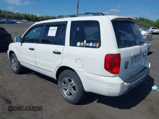 2005 Honda Pilot EX-L z VIN 5FNYF18615B002901, wystawiony jako IAAI lot #42395874 z przebiegiem 217 334 mil mil oraz . Historia ofert i sprzedaży dostępna na DreamBid. Obrazek 3.