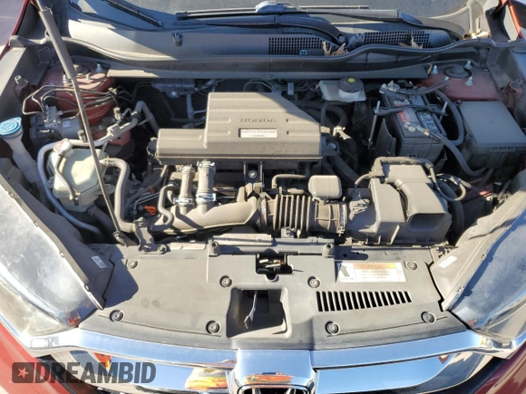 2018 Honda CR-V EX-L with VIN 2HKRW1H88JH501082, listed as a Copart auction lot 47053575 with 128,493 mi miles and Clean Title. Bid and sale history available at DreamBid. Image 12.