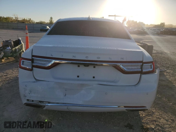 2020 Lincoln Continental Standard with VIN 1LN6L9PK8L5602984, listed as a Copart auction lot 74606904 with 85,588 mi miles and Salvage Title. Bid and sale history available at carsss.com. Image 6.