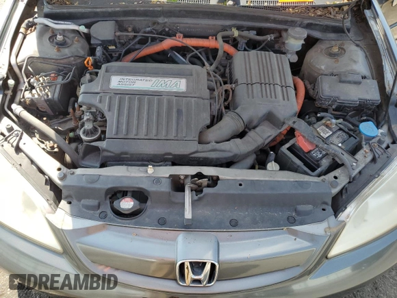 2005 Honda Civic with VIN JHMES96695S010228, listed as a Copart auction lot 55092935 with 156,482 mi miles and Salvage Title. Bid and sale history available at DreamBid. Image 11.