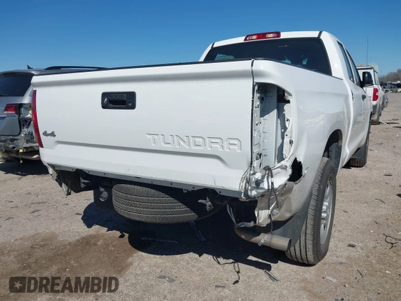 2014 Toyota Tundra 4WD Truck SR with VIN 5TFUM5F17EX055949, listed as a IAAI auction lot 41728783 with 107,019 mi miles. Bid and sale history available at carsss.com. Image 6.