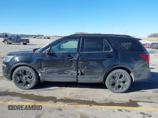 2019 Ford Explorer Sport with VIN 1FM5K8GT5KGA27196, listed as a IAAI auction lot 41690327 with 100,252 mi miles and . Bid and sale history available at carsss.com. Image 14.