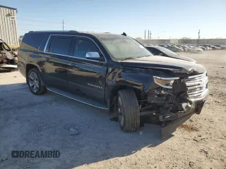 2019 Chevrolet Suburban LT with VIN 1GNSCJKCXKR408508, listed as a Copart auction lot 50618465 with 79,258 mi miles and Salvage Title. Bid and sale history available at carsss.com. Image 4.