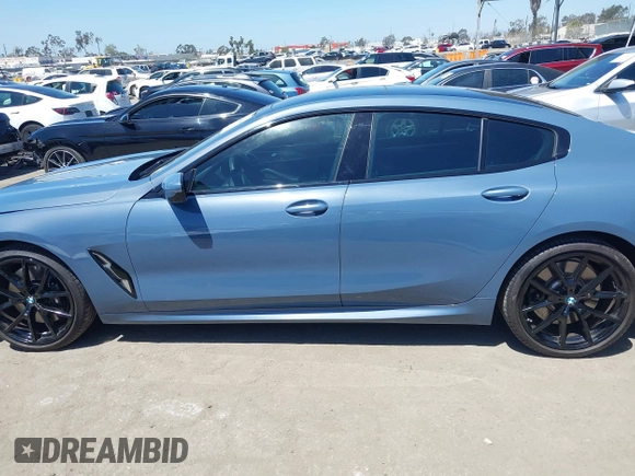 2022 BMW 8 Series 840i with VIN WBAGV2C09NCH74342, listed as a IAAI auction lot 42326824 with 12,745 mi miles and . Bid and sale history available at DreamBid. Image 14.