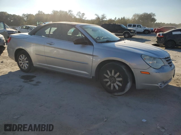 2008 Chrysler Sebring LX with VIN 1C3LC45K68N167486, listed as a Copart auction lot 83137184 with 71,805 mi miles and Clean Title. Bid and sale history available at carsss.com. Image 4.