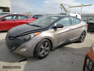 2013 Hyundai Elantra GLS with VIN 5NPDH4AE8DH175715, listed as a Copart auction lot 47591775 with 148,224 mi miles and Salvage Title. Bid and sale history available at carsss.com. Image 1.