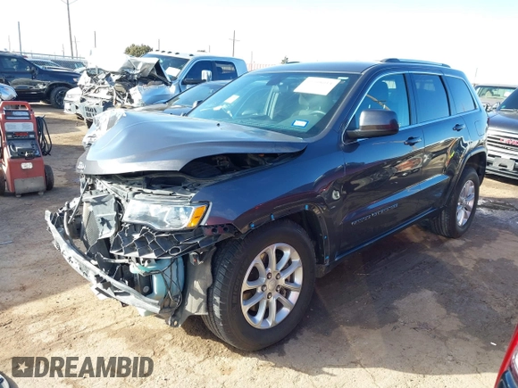 2021 Jeep Grand Cherokee Laredo X with VIN 1C4RJEAG3MC738070, listed as a IAAI auction lot 41308014 with 87,193 mi miles and . Bid and sale history available at DreamBid. Image 2.