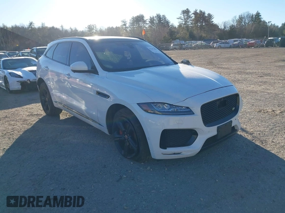2019 Jaguar F-Pace S with VIN SADCM2FV9KA602624, listed as a IAAI auction lot 41281486 with 78,966 mi miles and . Bid and sale history available at DreamBid. Image 1.