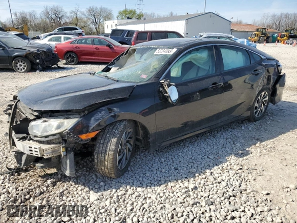2016 Honda Civic Sedan EX with VIN 2HGFC2F73GH508696, listed as a Copart auction lot 52284095 with 266,304 mi miles and Salvage Title. Bid and sale history available at carsss.com. Image 1.