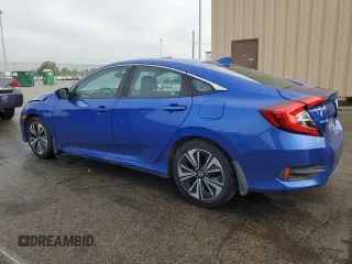 2017 Honda Civic EX-L with VIN 19XFC1F71HE004265, listed as a Copart auction lot 58888865 with 89,359 mi miles and Salvage title. Bid and sale history available at DreamBid. Image 2.