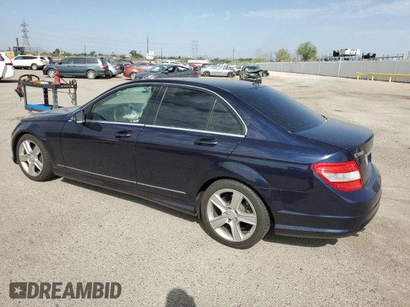 2010 Mercedes-Benz C 300 Sport with VIN WDDGF5EB7AR088729, listed as a Copart auction lot 63128875 with 224,815 mi miles and Salvage title. Bid and sale history available at DreamBid. Image 2.