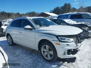 2018 Audi Q5 Premium Plus with VIN WA1BNAFY0J2202270, listed as a IAAI auction lot 41603310 with 148,699 mi miles. Bid and sale history available at carsss.com. Image 13.