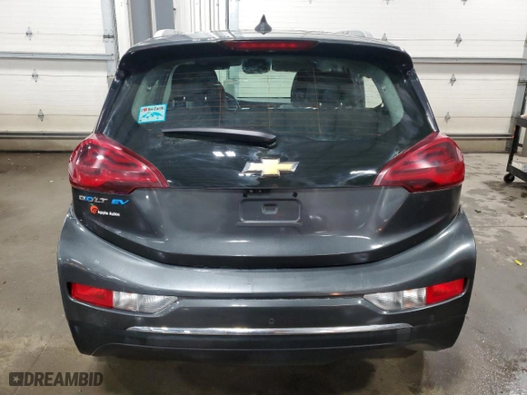 2021 Chevrolet Bolt EV Premier with VIN 1G1FZ6S05M4100330, listed as a Copart auction lot 45376515 with 68,462 mi miles and Salvage Title. Bid and sale history available at carsss.com. Image 6.