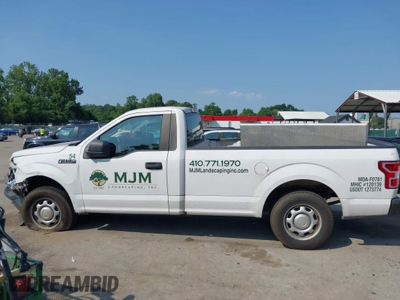 2020 Ford F-150 XL z VIN 1FTMF1CB1LKD30340, wystawiony jako IAAI lot #42468386 z przebiegiem 39 884 mil mil oraz . Historia ofert i sprzedaży dostępna na DreamBid. Obrazek 14.