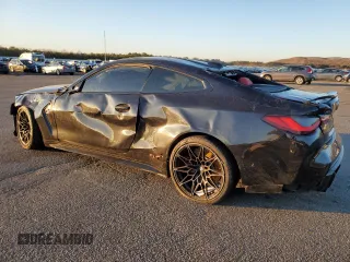 2022 BMW M4 Competition xDrive with VIN WBS43AZ04NCH63092, listed as a Copart auction lot 82415294 with 35,659 mi miles and Salvage Title. Bid and sale history available at carsss.com. Image 2.