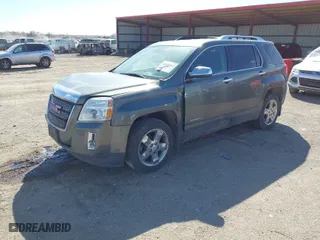 2012 GMC Terrain SLT-2 with VIN 2GKALWEK0C6285596, listed as a IAAI auction lot 41810572 with 112,796 mi miles. Bid and sale history available at carsss.com. Image 2.