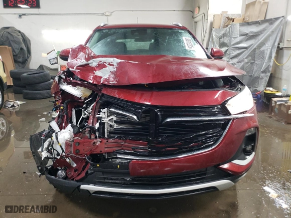 2023 Buick Encore GX Select with VIN KL4MMDS26PB044220, listed as a Copart auction lot 88313205 with 28,277 mi miles and Salvage Title. Bid and sale history available at carsss.com. Image 5.