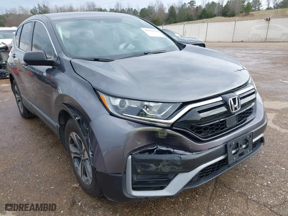 2021 Honda CR-V LX with VIN 2HKRW1H21MH402605, listed as a IAAI auction lot 41594378 with 70,617 mi miles. Bid and sale history available at carsss.com. Image 6.