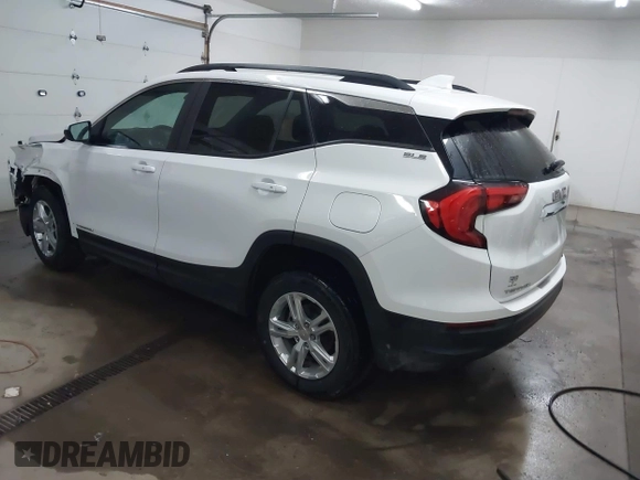 2021 GMC Terrain SLE with VIN 3GKALTEV0ML383940, listed as a IAAI auction lot 41544809 with 50,858 mi miles and . Bid and sale history available at carsss.com. Image 3.