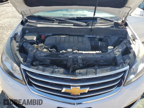 2016 Chevrolet Traverse LT with VIN 1GNKVGKD4GJ329721, listed as a Copart auction lot 46323155 with 151,393 mi miles and Salvage Title. Bid and sale history available at DreamBid. Image 12.