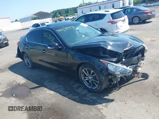 2017 Infiniti Q50 Premium with VIN JN1EV7AR6HM838084, listed as a IAAI auction lot 42539976 with Not provided miles and . Bid and sale history available at DreamBid. Image 1.
