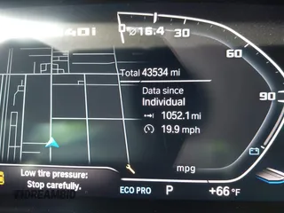 2022 BMW Z4 sDriveM40i with VIN WBAHF9C08NWX38258, listed as a IAAI auction lot 41462157 with 43,534 mi miles. Bid and sale history available at carsss.com. Image 15.