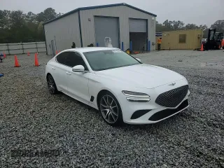 2023 Genesis G70 2.0T with VIN KMTG34TA5PU134136, listed as a Copart auction lot 80513584 with 12,567 mi miles and Salvage Title. Bid and sale history available at DreamBid. Image 13.
