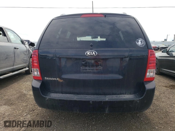 2014 Kia Sedona LX with VIN KNDMG4C78E6541119, listed as a Copart auction lot 55793245 with 143,324 mi miles and Clean Title. Bid and sale history available at carsss.com. Image 6.