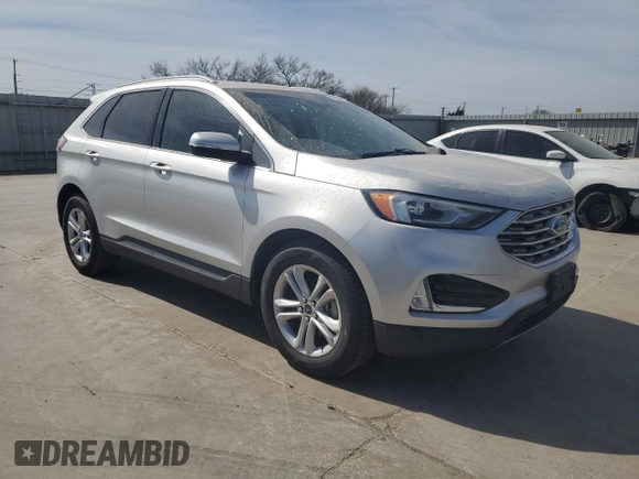 2019 Ford Edge SEL with VIN 2FMPK3J9XKBC26681, listed as a Copart auction lot 48817005 with 93,674 mi miles and Salvage Title. Bid and sale history available at carsss.com. Image 4.