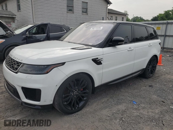 2020 Land Rover Range Rover Sport HSE with VIN SALWR2SU0LA896724, listed as a Copart auction lot 59272225 with Not provided miles and Clean title. Bid and sale history available at DreamBid. Image 1.