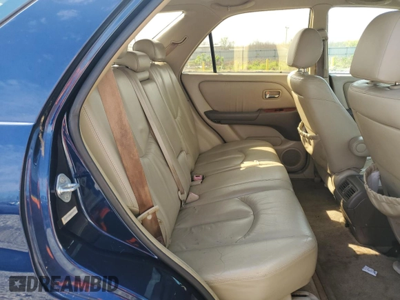 2001 Lexus RX 300 with VIN JTJHF10U810187271, listed as a Copart auction lot 47242574 with 291,173 mi miles and Clean Title. Bid and sale history available at carsss.com. Image 10.
