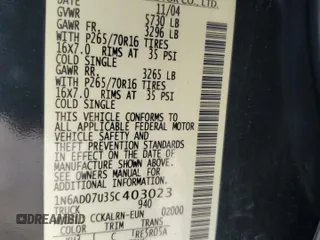 2005 Nissan Frontier LE z VIN 1N6AD07U35C403023, wystawiony jako Copart lot #56996124 z przebiegiem 275 549 mil mil oraz Nie do naprawy • Non repairable. Historia ofert i sprzedaży dostępna na DreamBid. Obrazek 12.