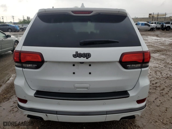 2019 Jeep Grand Cherokee Overland with VIN 1C4RJECG2KC580637, listed as a Copart auction lot 50963525 with 0 mi miles and Salvage Title. Bid and sale history available at carsss.com. Image 6.