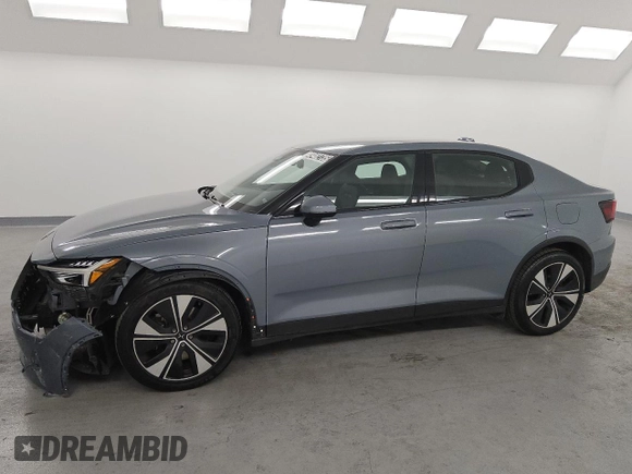 2023 Polestar 2 with VIN YSMED3KA7PL135779, listed as a Copart auction lot 49482735 with 49,002 mi miles and Clean Title. Bid and sale history available at carsss.com. Image 1.