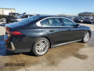2024 BMW 5 Series 530i xDrive with VIN WBA53FJ03RCS07540, listed as a Copart auction lot 47260475 with 6,598 mi miles and Clean Title. Bid and sale history available at carsss.com. Image 3.