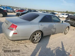 2003 Infiniti M45 with VIN JNKAY41E03M004656, listed as a Copart auction lot 82746764 with 185,410 mi miles and Clean Title. Bid and sale history available at carsss.com. Image 3.