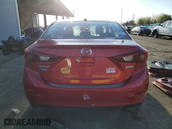 2015 Mazda 3 S Touring with VIN JM1BM1V32F1230325, listed as a Copart auction lot 54427335 with 94,661 mi miles and Salvage Title. Bid and sale history available at DreamBid. Image 6.