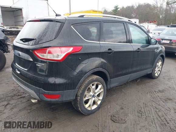 2014 Ford Escape Titanium with VIN 1FMCU9J99EUD38866, listed as a IAAI auction lot 42052579 with 202,337 mi miles. Bid and sale history available at carsss.com. Image 4.