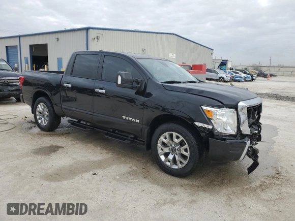 2024 Nissan Titan Pro-4X with VIN 1N6AA1ED3RN109827, listed as a Copart auction lot 42034245 with 4,076 mi miles and Salvage title. Bid and sale history available at DreamBid. Image 4.