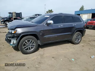 2021 Jeep Grand Cherokee 80th Anniversary with VIN 1C4RJFBG6MC779569, listed as a Copart auction lot 49483285 with 37,586 mi miles and Salvage title. Bid and sale history available at DreamBid. Image 1.