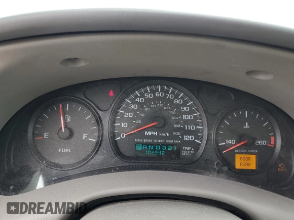 2000 Chevrolet Impala z VIN 2G1WF55K2Y9106248, wystawiony jako Copart lot #66065354 z przebiegiem 102 942 mil mil oraz Czysty tytuł • Clean title. Historia ofert i sprzedaży dostępna na DreamBid. Obrazek 9.