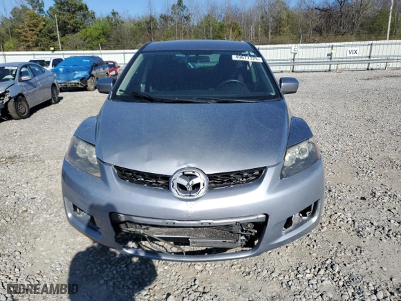 2012 Mazda CX-7 i SV with VIN JM3ER2A5XC0419471, listed as a Copart auction lot 49677325 with 112,551 mi miles and Clean Title. Bid and sale history available at carsss.com. Image 5.