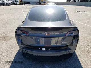 2023 Tesla Model 3 Long Range with VIN 5YJ3E1EB4PF633935, listed as a Copart auction lot 45238705 with 32,972 mi miles and Salvage Title. Bid and sale history available at DreamBid. Image 6.