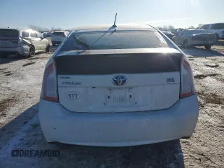 2012 Toyota Prius One with VIN JTDKN3DU5C5446774, listed as a Copart auction lot 46480605 with 123,658 mi miles and Salvage Title. Bid and sale history available at carsss.com. Image 6.